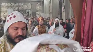 قسمة طوباهم بالحقيقه - الراهب رفائيل الشنودي - قداس عيد ابونا ابراهيم ٢٠٢٢