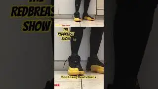 Footcam/Heatcheck Red Breast Show Air Jordan 12 University Gold #jordan #airjordan12 #sneakers