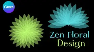 Beautiful Floral Design - Canva Quick Tutorial