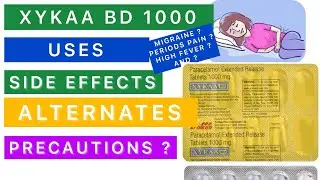 Xykaa BD 1000 mg uses in hindi | xykaa 1000 | paracetamol 1000 mg uses in hindi