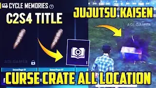 Easyway To Get Jujutsu Sorcerer Fantasy Title in PUBGM| How To Get All Sukuna Finger |Arooj GamingYT