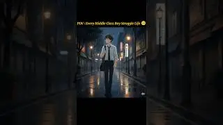 pov : Every middle class boy struggle life 🥺 #struggle #life #middleclassdream #shortvideo #viral