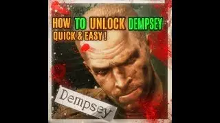 BLACKOUT: How to UNLOCK DEMPSEY  |  QUICK AND EASY