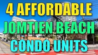 2026 TOP 4 AFFORDABLE BEST VALUE JOMTIEN BEACHFRONT CONDO PROJECT UNITS PATTAYA 