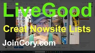LiveGood Training How To Create Nowsite AI List For Contacts