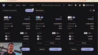 Harvesting Farming Rewards and Yield from Minswap