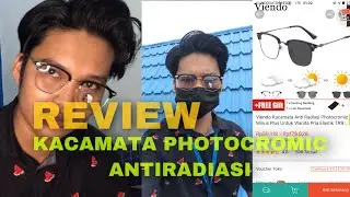 REVIEW KACAMATA ANTIRADIASI/PHOTOCROMIC/BLUERAY MURAH BISA BUAT JUAL LAGI #shopee #lowbudget #keren