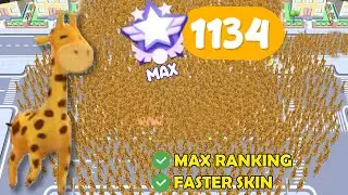 Crowd City - MAX RANKING RECORD (1134+ GIRAFFE HIGHEST SCORE)  &lsaquo; AbooTPlays