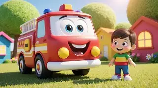 Naughty Fire Engine Rang at Night 🚒 | Nursery Rhymes for Kids & Baby Songs