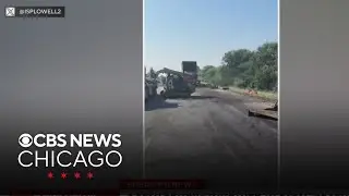 Deadly semi truck crash shuts down part of I-65 in Indiana