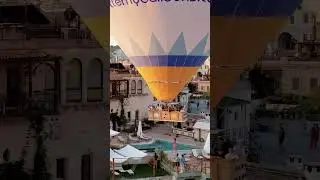 Hot air balloon ride😍💖 @ Antalya, turkey || #shorts #Turkey #Antalyaturkey #Naturelada