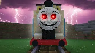 I Found THOMAS THE TRAIN'S DARK SIDE! 😱 (Funny Minecraft Mod 11)