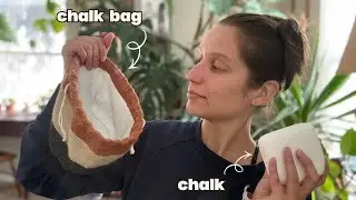 I made a chalk bag without a pattern (and it actually worked!) || The Nice Knit Podcast | Ep. 18