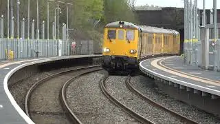 Network Rail 73951 73952 1Z96 Derby RTC-Cardiff Taff Vale sidings Worcestershire Parkway 05.04.22.
