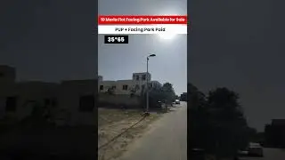 10 Marla plot Facing Park For Sale in Bahria Town Lahore #propertyforsale #shorts