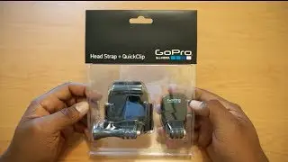 GoPro Head Strap Mount and Quick Clip Unboxing - Quick Look
