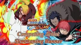 Naruto Shippuden Ultimate Ninja Blazing - Deidara x Sasori (Competing Artist) Summoning Banner
