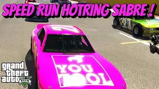GTA 5 Hotring Sabre Speed Run! 🏁🔥