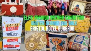 Elite Fashion Winter Season End Sale Exhibition | Bristol Hotel | Gurgaon | RitzyDiaries
