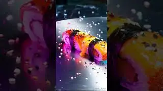 Surreal Food Art: Viral Visual Feasts in 15 Seconds