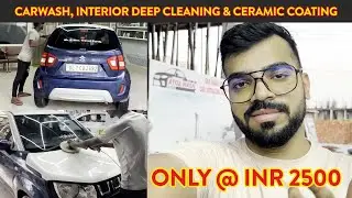 Carwash, Deep Cleaning & Ceramics at Rs. 2500 only in Noida