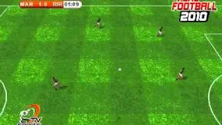 Kick off long distance goal from center circle