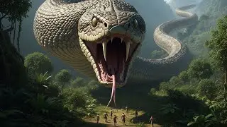 Prehistoric Humans Faced TITANOBOA 😱 | Deadliest Snake Battle in History (Epi 01)