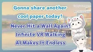 Never Hit a Wall Again! Infinite VR Walking with AI