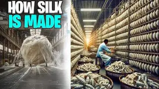 How Japanese Farming MILLION of SilkWorm For Silk