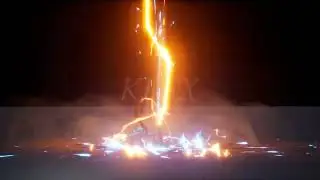 Game Effect Portfolio Unreal Stylized Slash_001