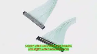 medical imaging camera link ISO 13485 EMI suppressed MIPI CSI DSI JAE to JST PVC jacket braid shield