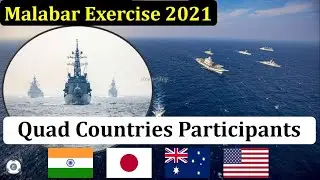 Malabar Exercise 2021 | Quad Countries Participants