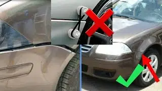 Como Reparar Parachoques o Facia Da&ntilde;ada SIN sujetador o ligas