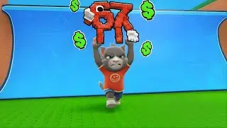 Talking Tom Doing Roblox Escape Tsunami for Brainrots! 🌊😱