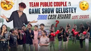 Team Public Couple కి Game Show||mrajayofficial||Gelustey 20000 Cash Reward Went Serious
