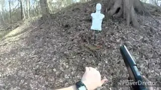 Rubber dummy target system