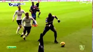 Yannick Bolasie Amazing Flick Crystal Palace vs Tottenham Hotspur 720p