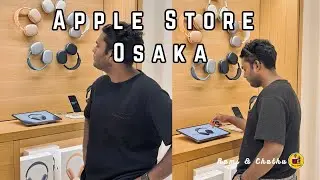 Apple Store එකේ රවුමක් යමු…! 🍎📱🇯🇵 #apple #iphone17 #Osmogimbal #japan