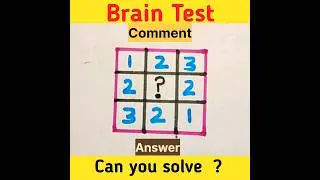 Brain puzzle hack🔥|Can you solve ?| #shorts #braintest #maths