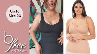 B Free's Ultra Light Shaping Tank Embraces and Supports your Body in All The Right Places! 🤩