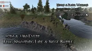 Napoleonic Wars - Flag Spawning Line ♞ | Siege Battle #6 | Attack From Behind & Snipe 19.12.21