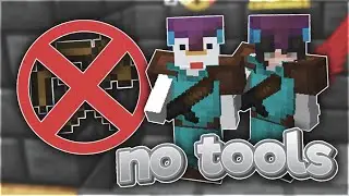 bedwars but we cannot use tools.. [ft. Deemons]