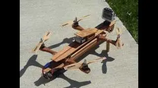 OpenPilot CC3D LOS Flying B-4 Multirotor