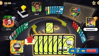 UNO Mobile - Flawless & Perfect Game.. Again (Draft Mode).
