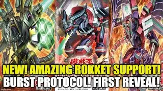 New! MASSIVE Rokket Support! Burst Protocol! Next Core Set Revealed!!! Yu-Gi-Oh!