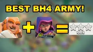 OVER 10 STRAIGHT WINS! BEST 3 STAR BUILDER HALL 4 (BH4) ARMY STRATEGY!