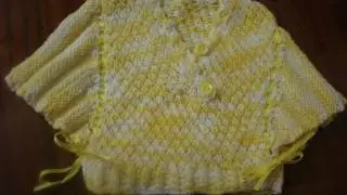 2 AGUJAS PONCHO O CAPA TEJIDO PARTE 1 DE 2