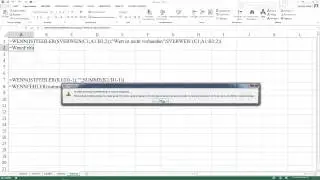 Excel Funktion WennFehler