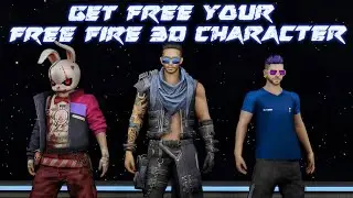 Get Free Your Free Fire 3D Character OBJ File | How to get free fire 3d character -Blender free fire