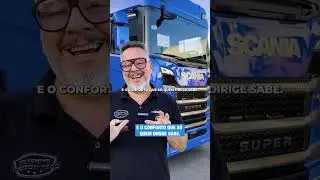 A vers&atilde;o de entrada do Super pode puxar 4 eixos! 🔥 #scania #scaniasuper #scania460 #caminhao #fy